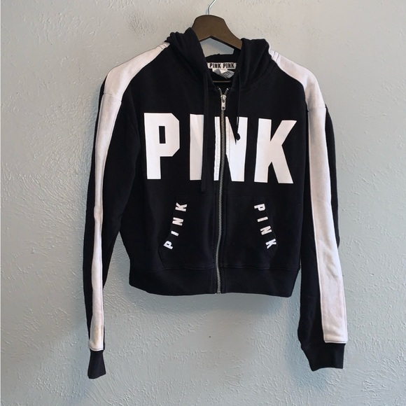 Vs cropped full zip